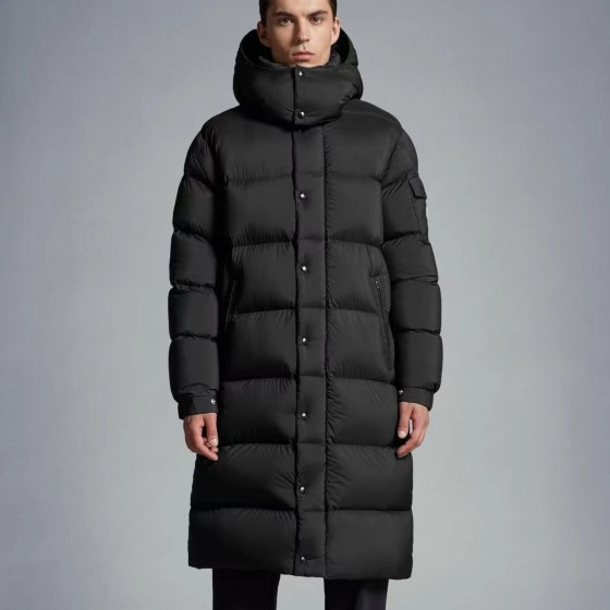 몽클레어 마야 MAYA 무광 롱 남여공용 패딩 블랙